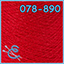 078-890 Rojo Osc Bte